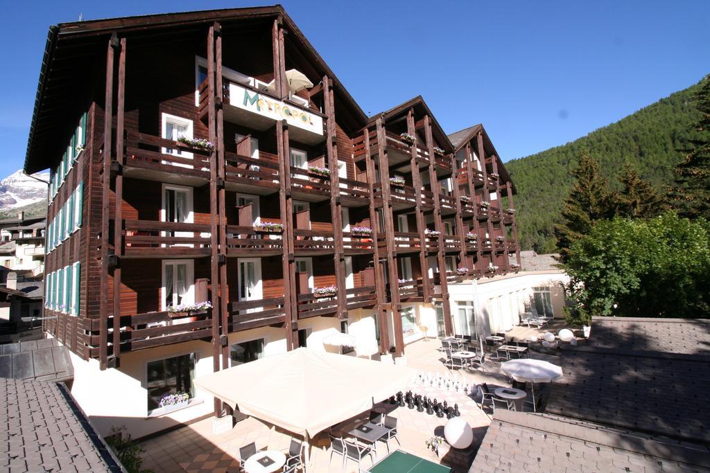 Hotel Metropol Saas-Fee Buitenkant foto