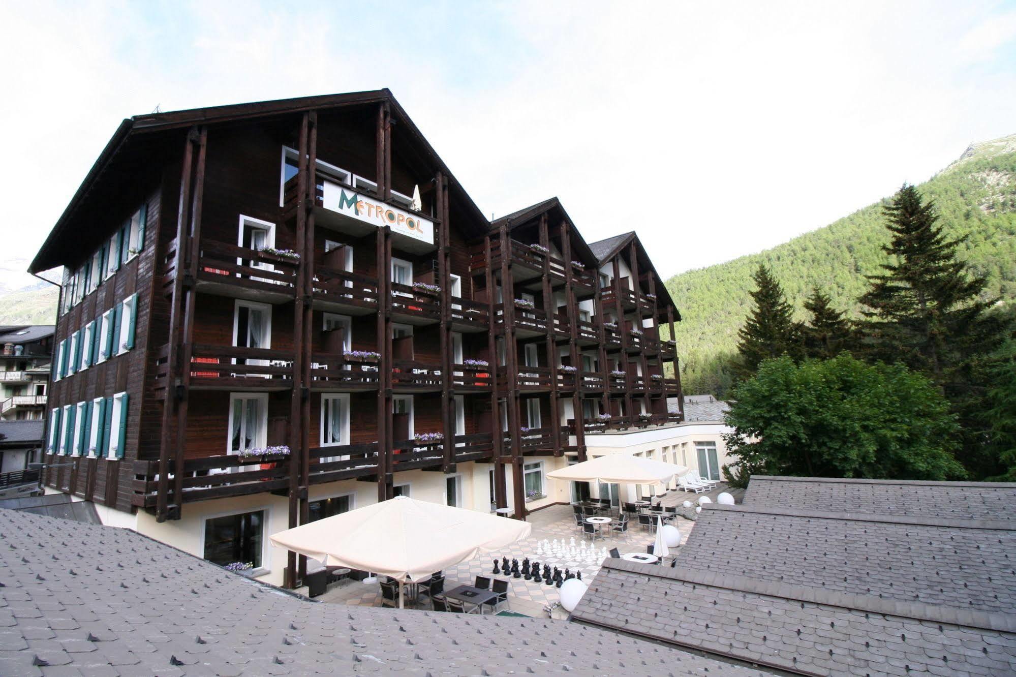 Hotel Metropol Saas-Fee Buitenkant foto